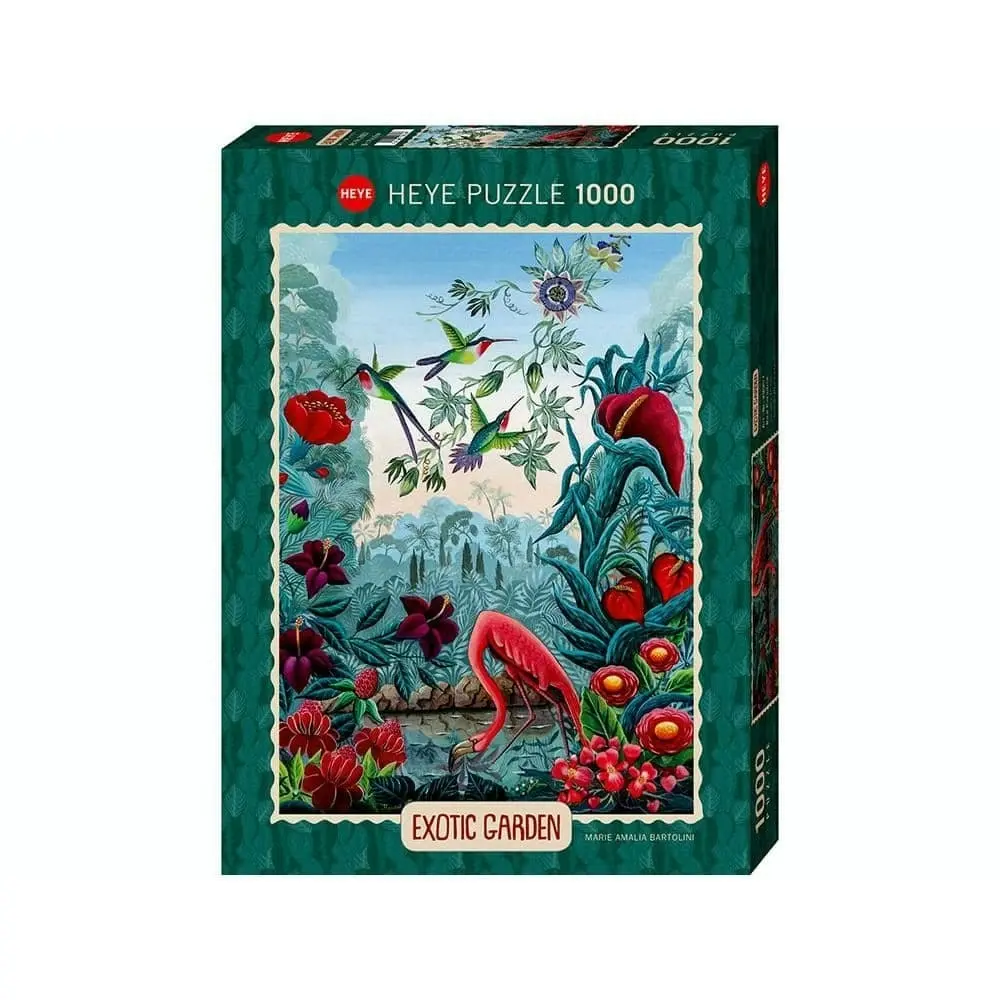 Heye - Exotic Garden Bird Paradise Jigsaw Puzzle 1000 Pieces