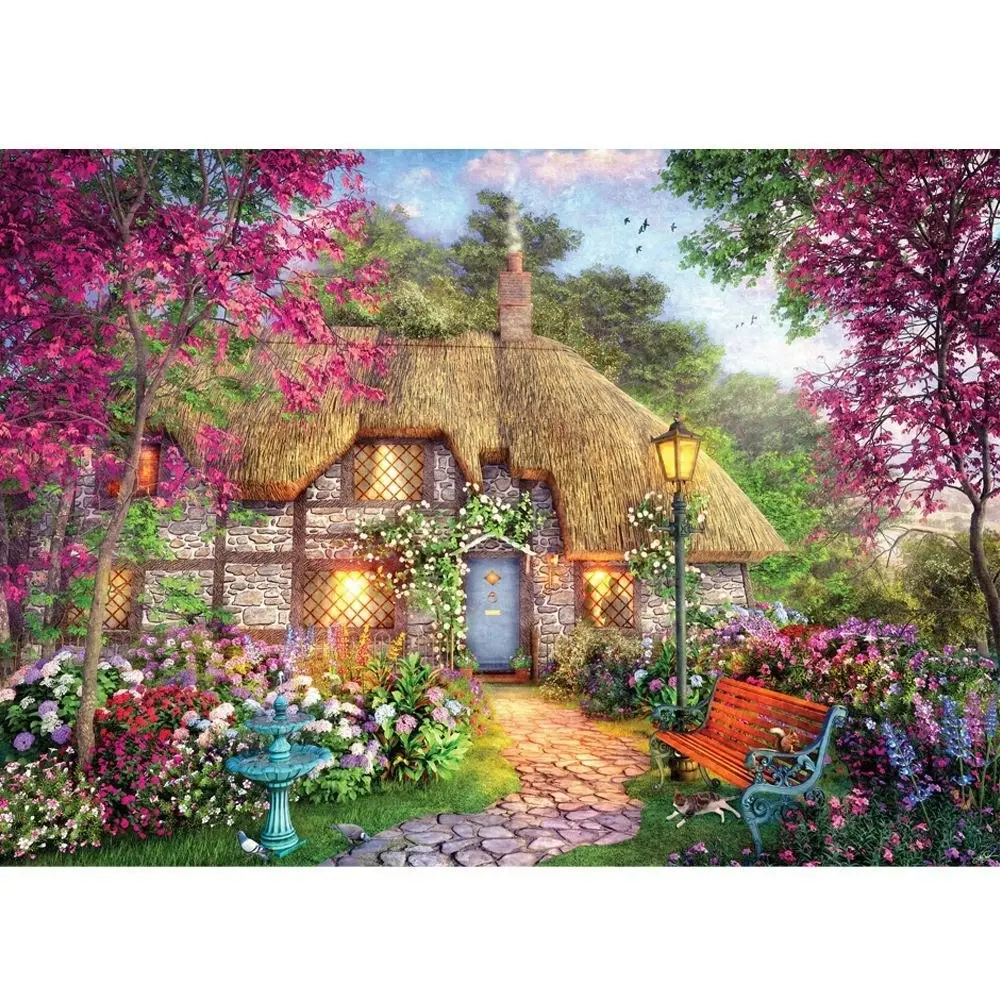 Holdson - Dreamy Cottage - Cottage Charmers Jigsaw Puzzle 1000 Pieces