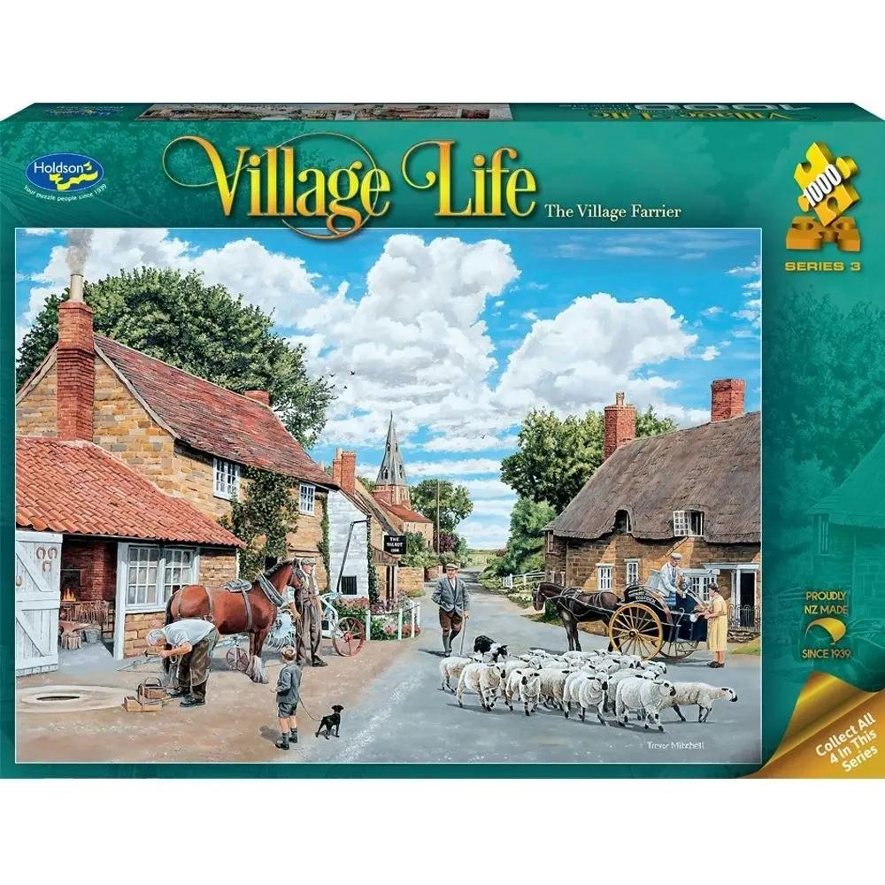 Holdson - The Village Farrier Village Life S3 Jigsaw Puzzle 1000 Pieces