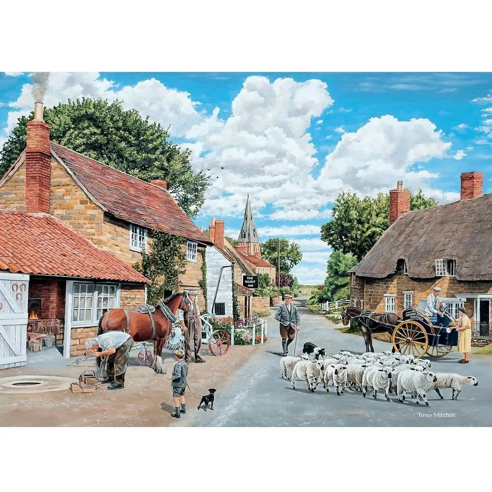 Holdson - The Village Farrier Village Life S3 Jigsaw Puzzle 1000 Pieces