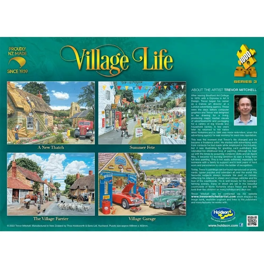 Holdson - The Village Farrier Village Life S3 Jigsaw Puzzle 1000 Pieces