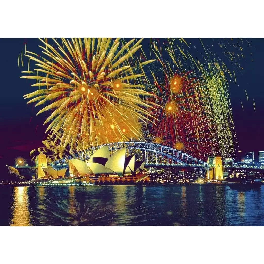 Ravensburger - Firework Over Sydney Jigsaw Puzzle 1000 Pieces