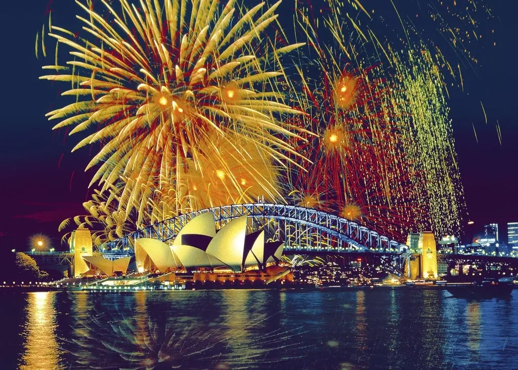 Ravensburger - Firework Over Sydney Jigsaw Puzzle 1000 Pieces