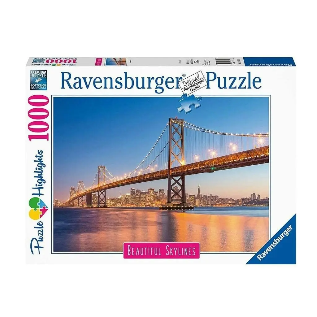 Ravensburger - San Francisco Jigsaw Puzzle 1000 Pieces