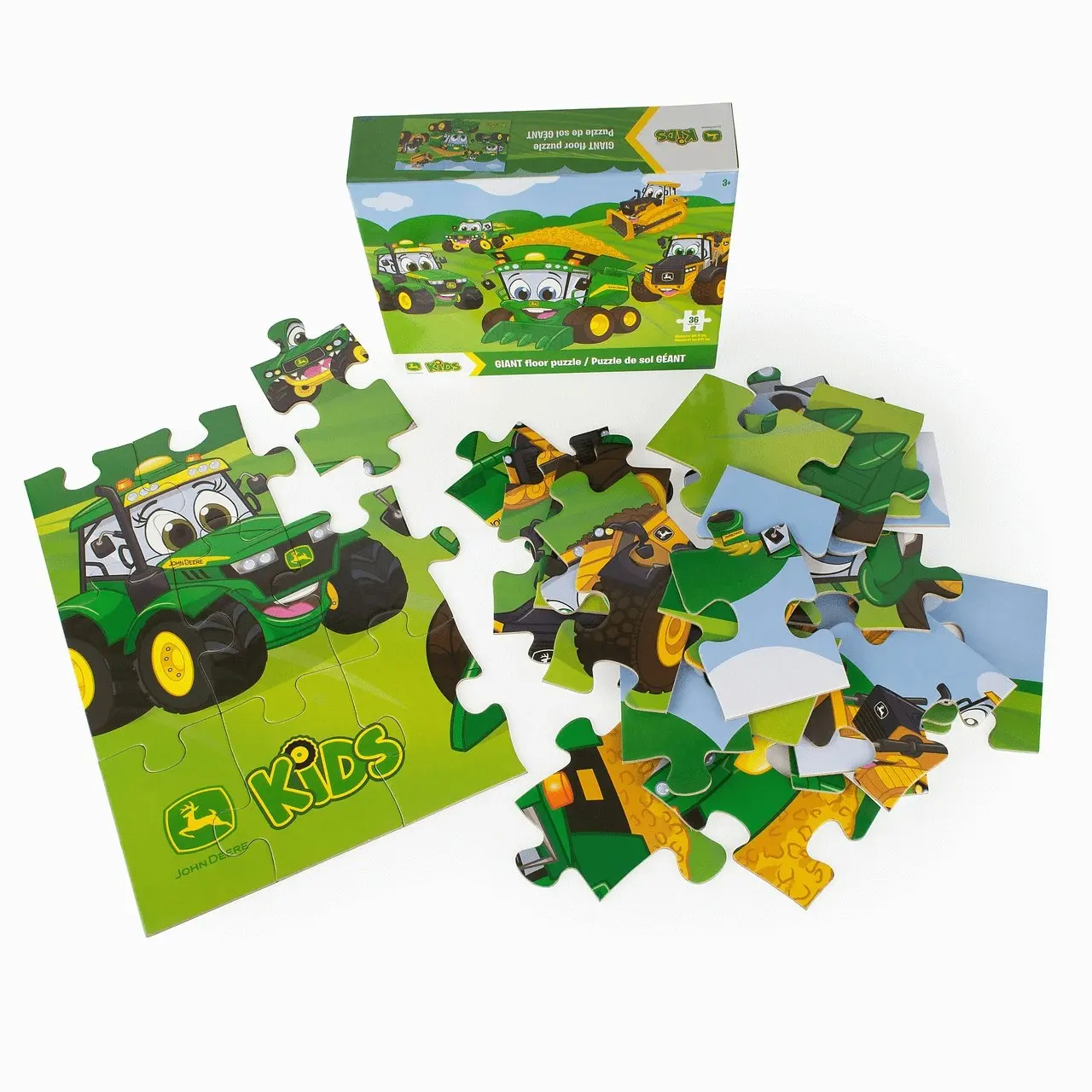 John Deere - Kids Floor Puzzle - Extra Large 92cm x 61cm