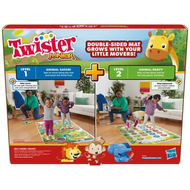 Hasbro Twister Junior Game Animal Adventure