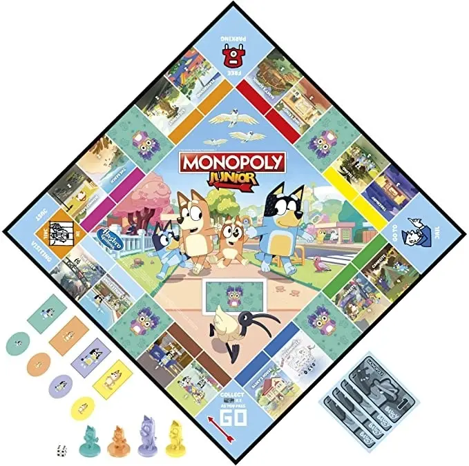 Hasbro Monopoly Junior Bluey Edition