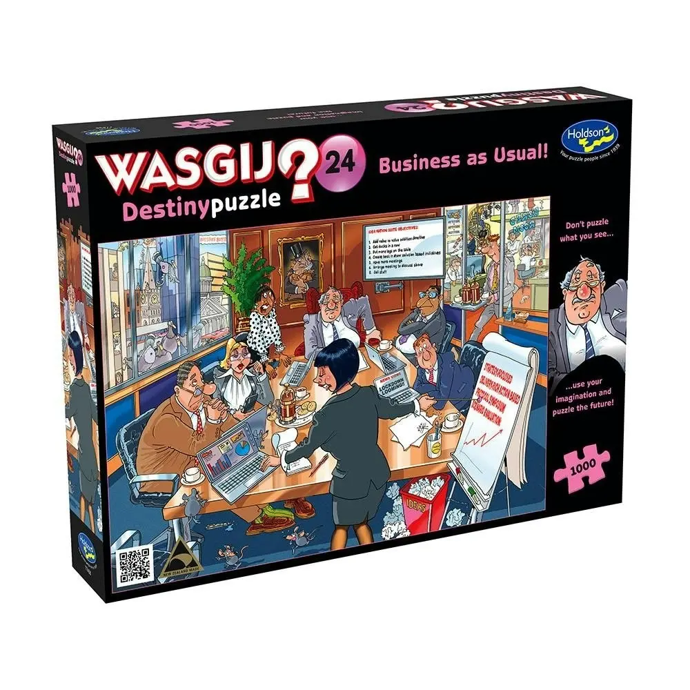 Wasgij - Destiny 24 Business As Usual Jigsaw Puzzle 1000 Pieces