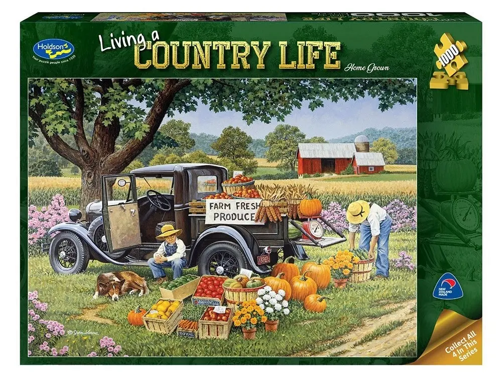 Holdson - Living Country Life Home Grown 1000 Pieces Jigsaw Puzzle