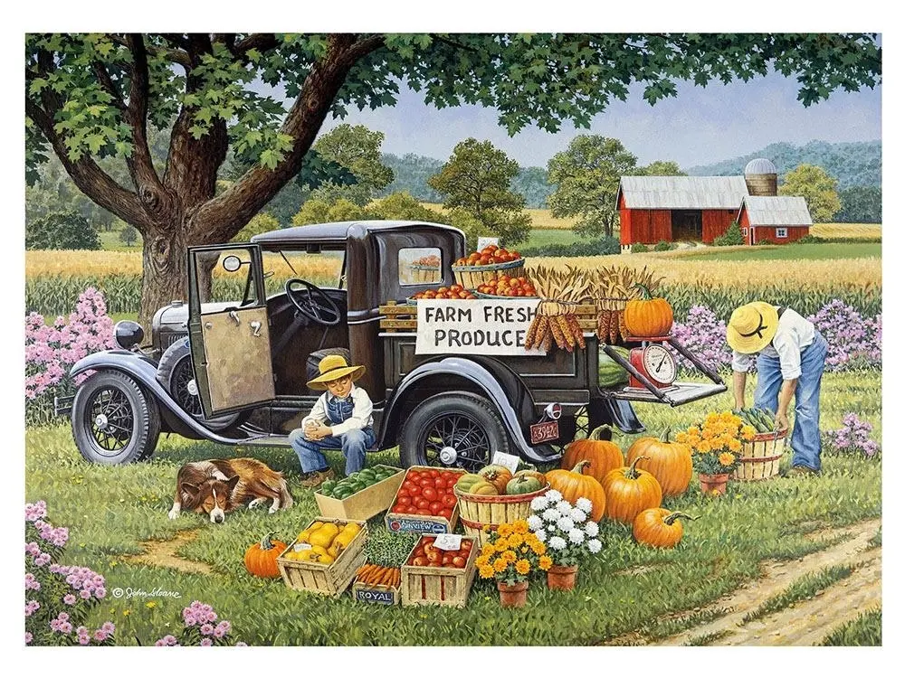 Holdson - Living Country Life Home Grown 1000 Pieces Jigsaw Puzzle