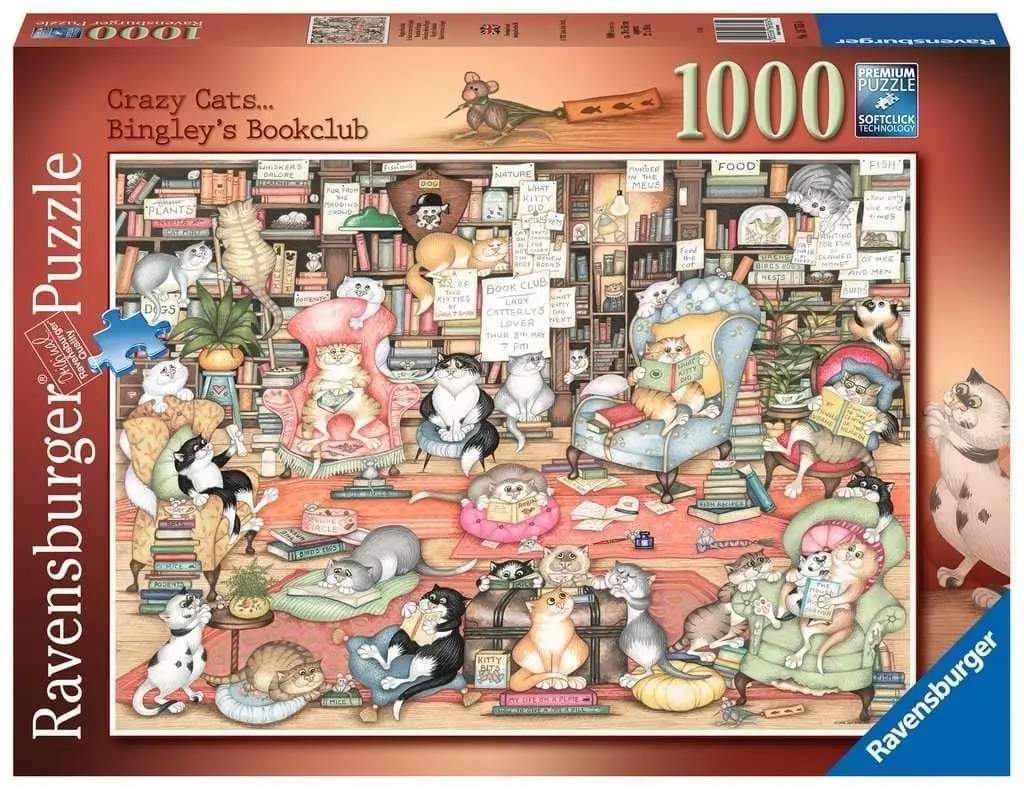 Ravensburger - Bingleys Bookclub Jigsaw Puzzle 1000 Pieces