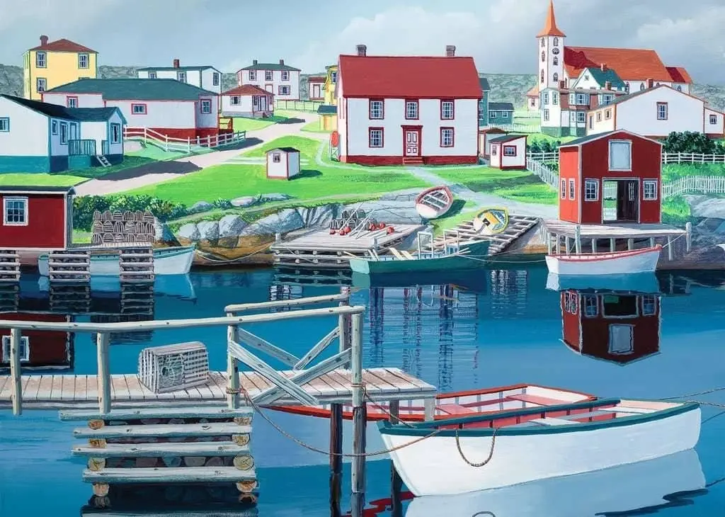 Ravensburger - Greenspond Harbor Jigsaw Puzzle 1000 Pieces