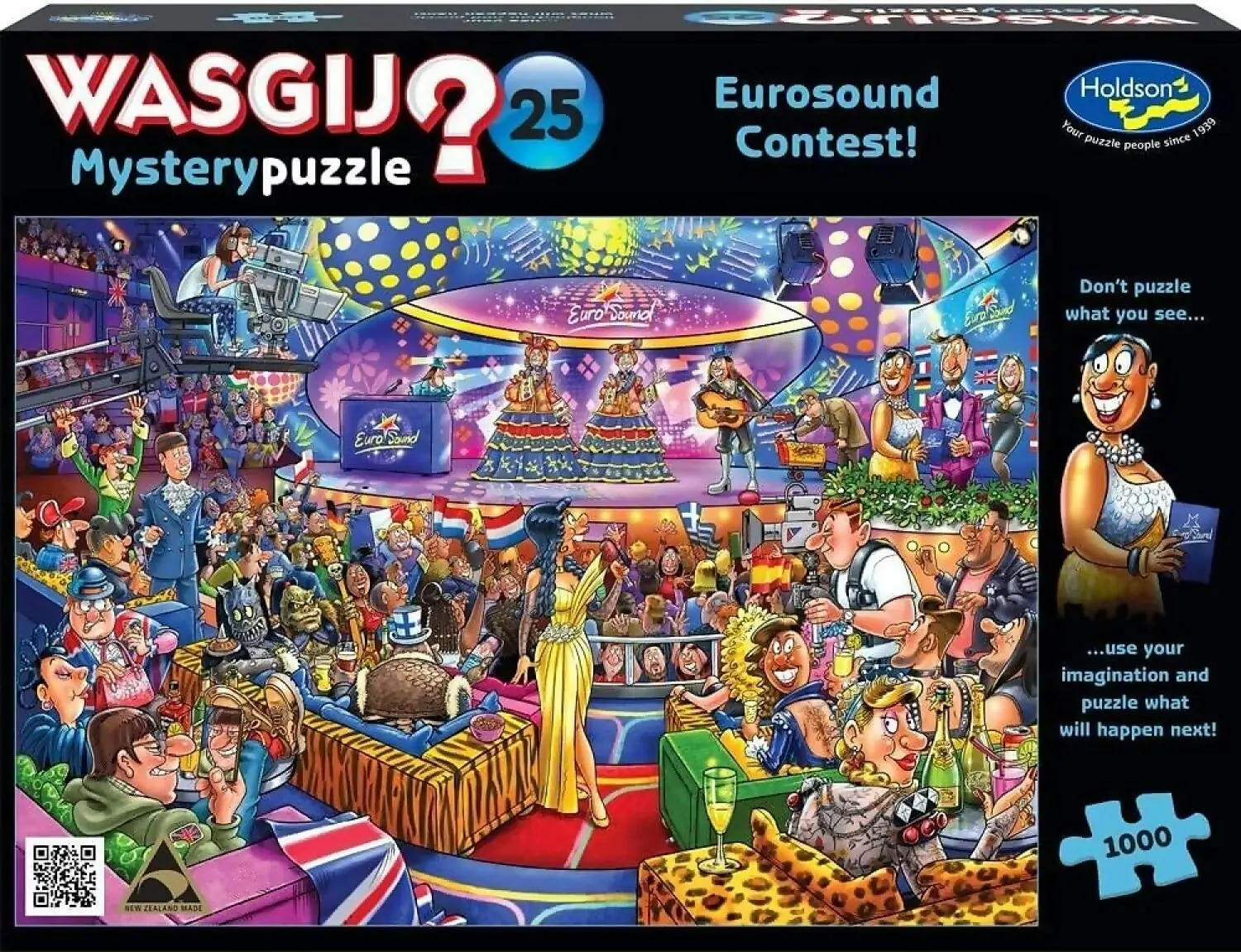 Wasgij - Mystery 25 - Eurosound Contest! - Holdson Jigsaw Puzzle 1000pc