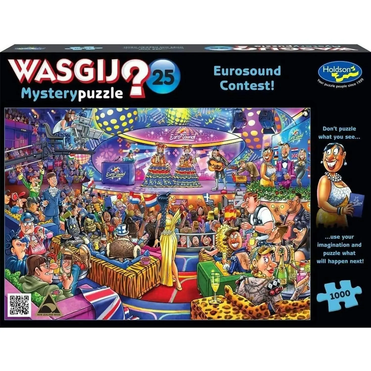 Wasgij - Mystery 25 - Eurosound Contest! - Holdson Jigsaw Puzzle 1000pc