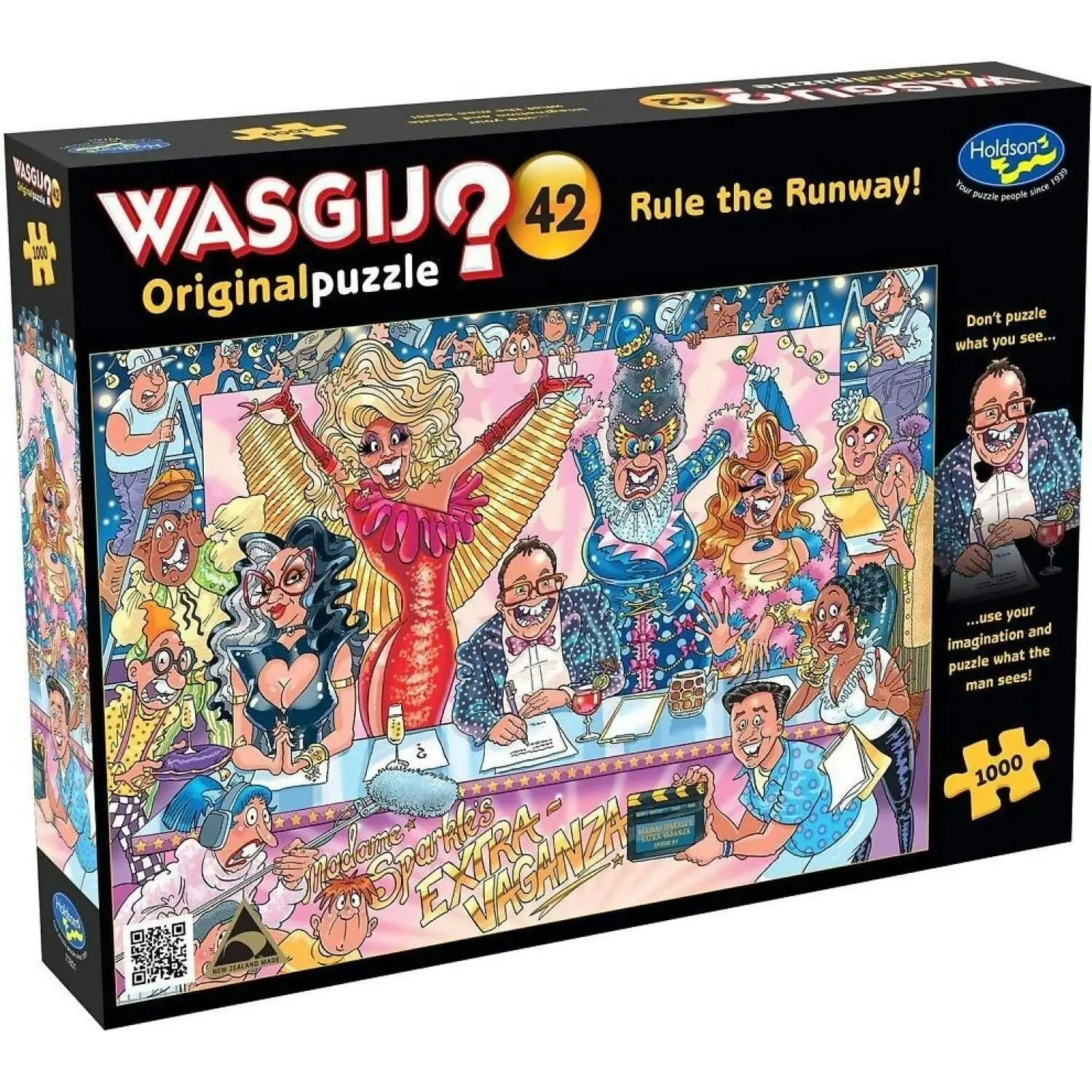 Wasgij - Original 42 - Rule The Runway - Holdson Jigsaw Puzzle 1000 Pieces