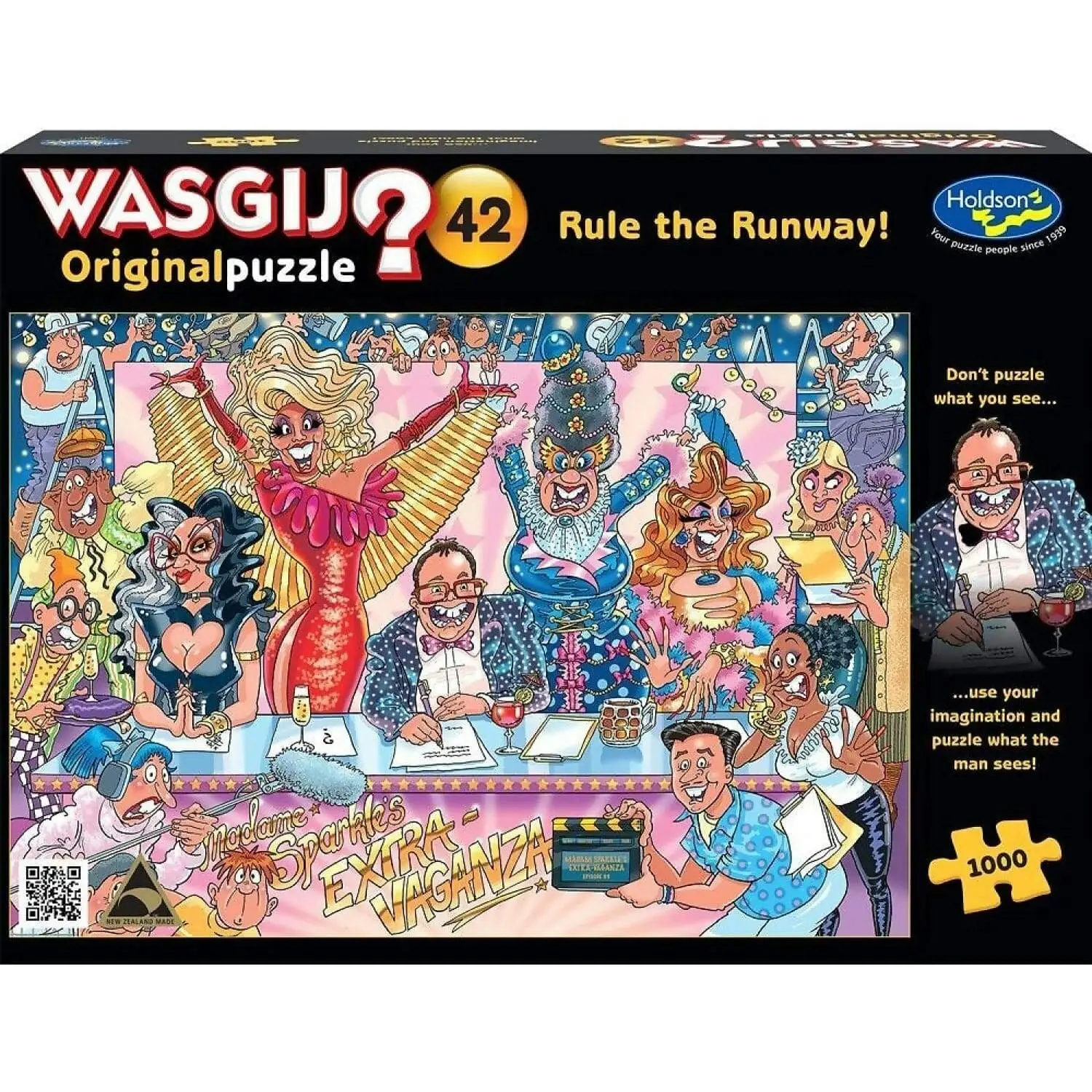 Wasgij - Original 42 - Rule The Runway - Holdson Jigsaw Puzzle 1000 Pieces