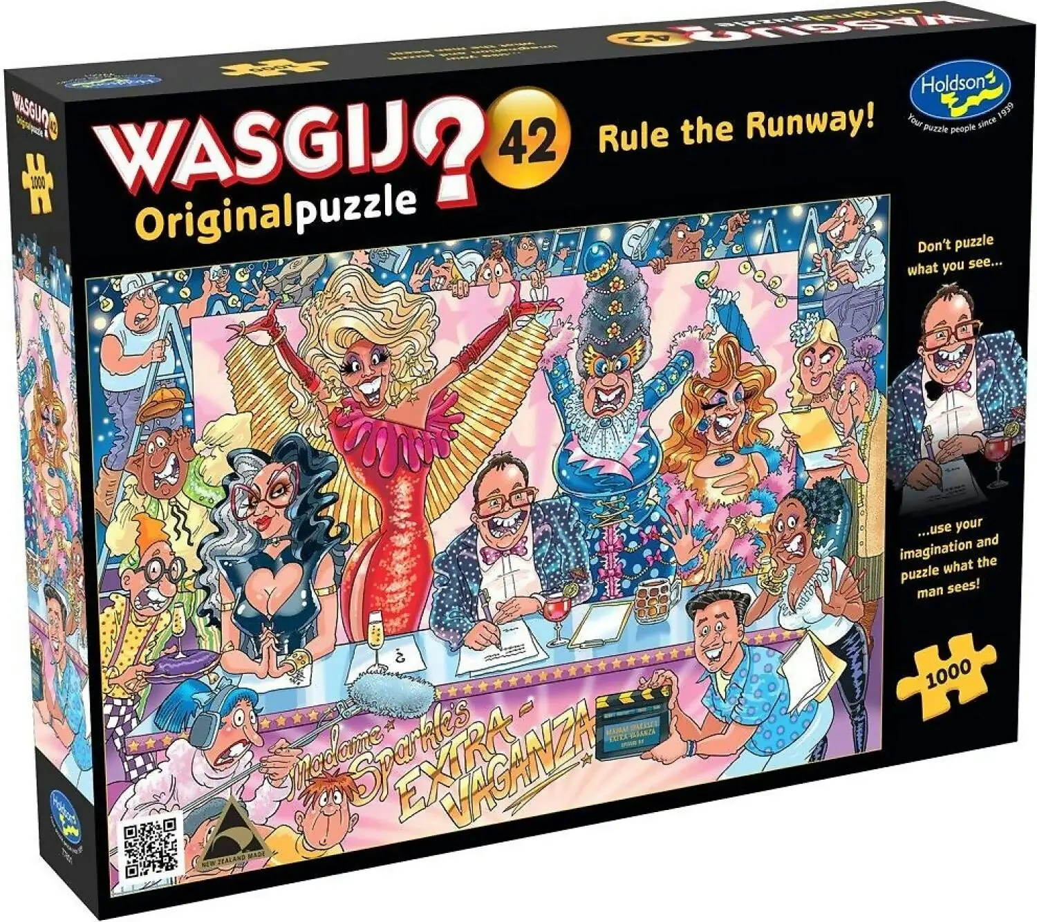 Wasgij - Original 42 - Rule The Runway - Holdson Jigsaw Puzzle 1000 Pieces