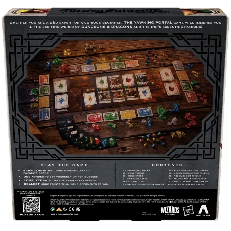 Hasbro Dungeons & Dragons The Yawning Portal Game Strategy Board Game