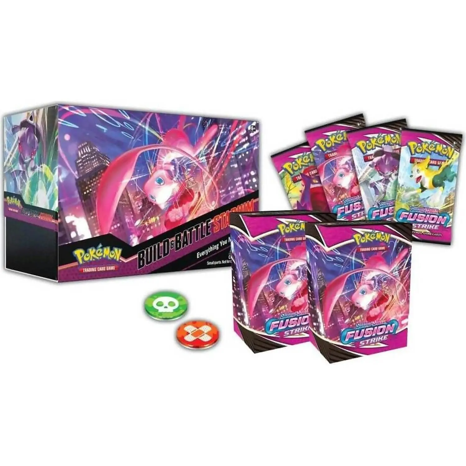 Pokemon - Tcg Sword And Shield 8 - Fusion Strike Build & Battle Stadium