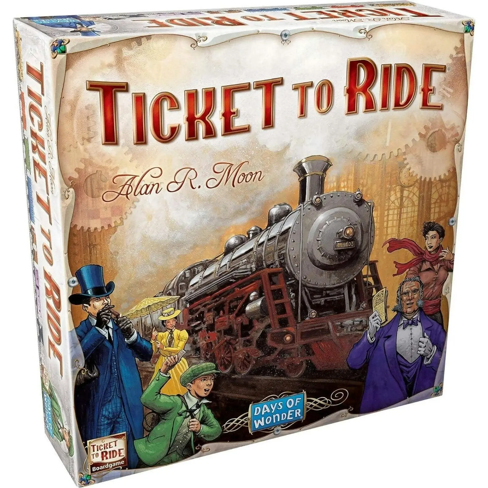 Asmodee - Days Of Wonder Ticket To Ride Board Game