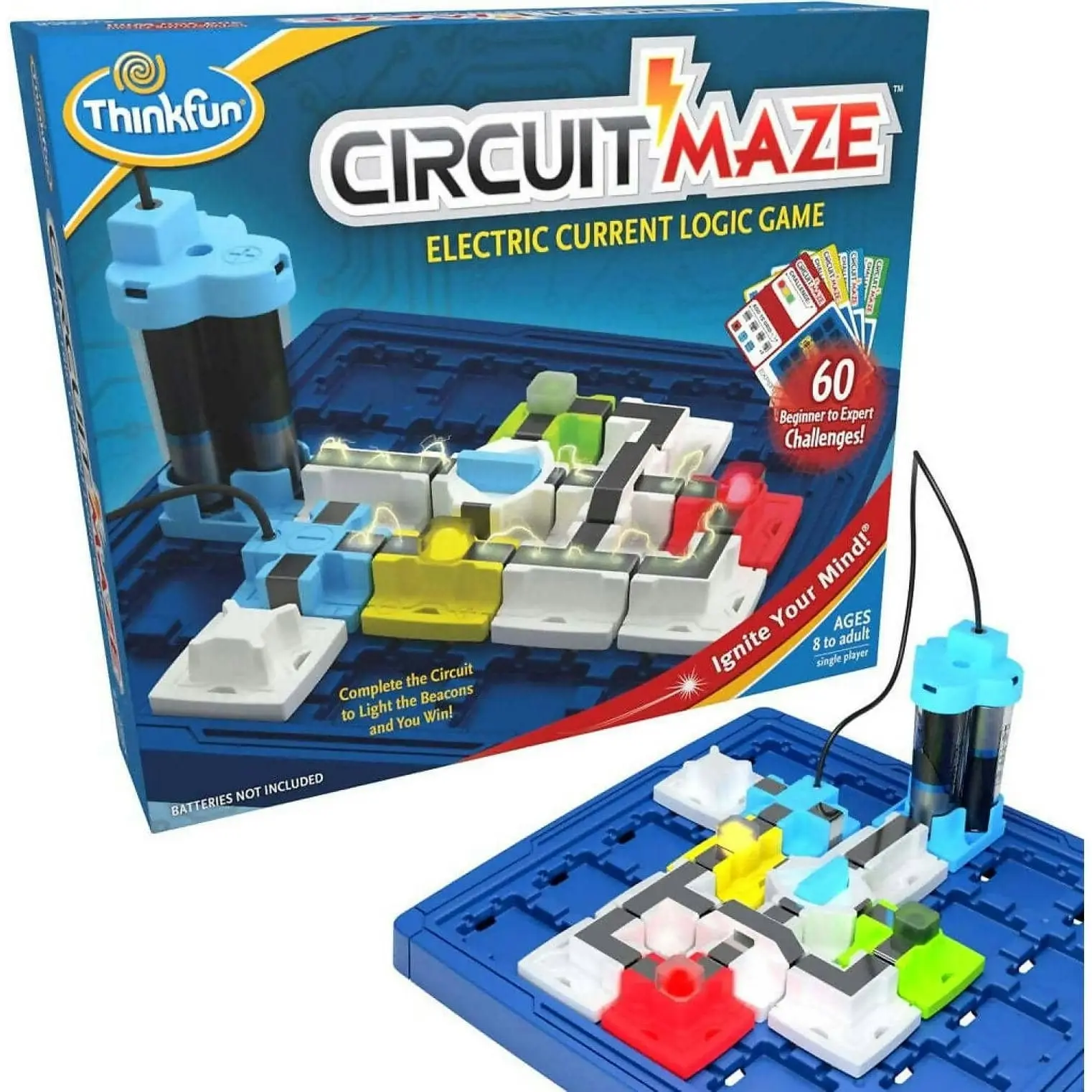 ThinkFun - Circuit Maze Board Card Game