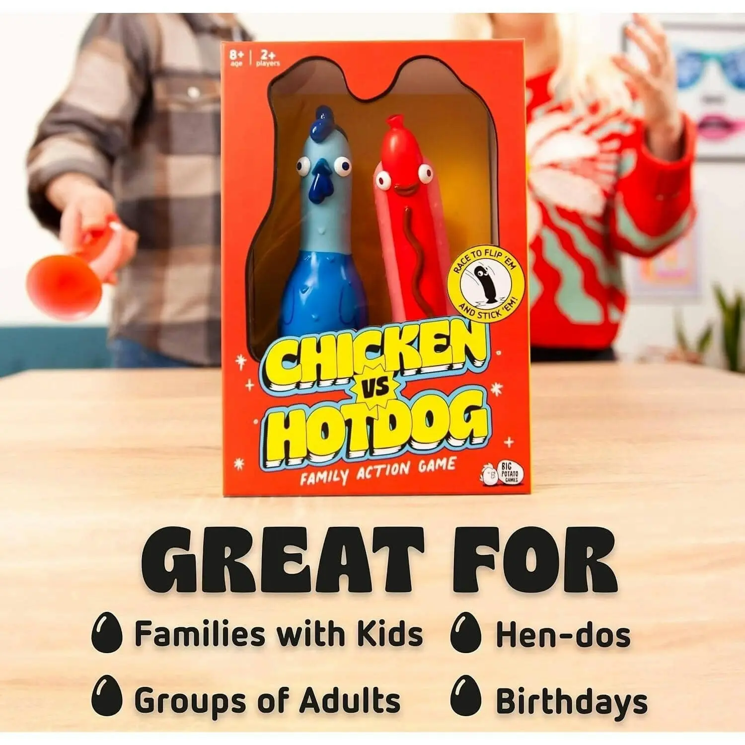 Big Potato - Chicken Vs Hotdog Board Game