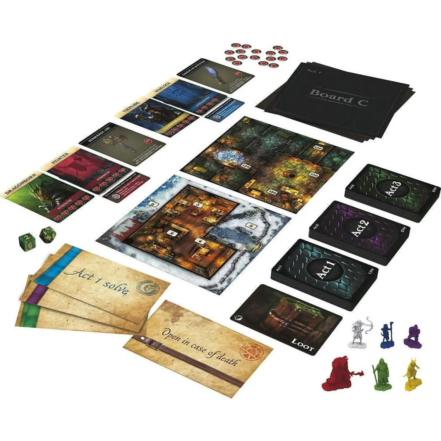 Dungeons And Dragons - Bedlam In Neverwinter An Escape & Solve Mystery Game - Hasbro