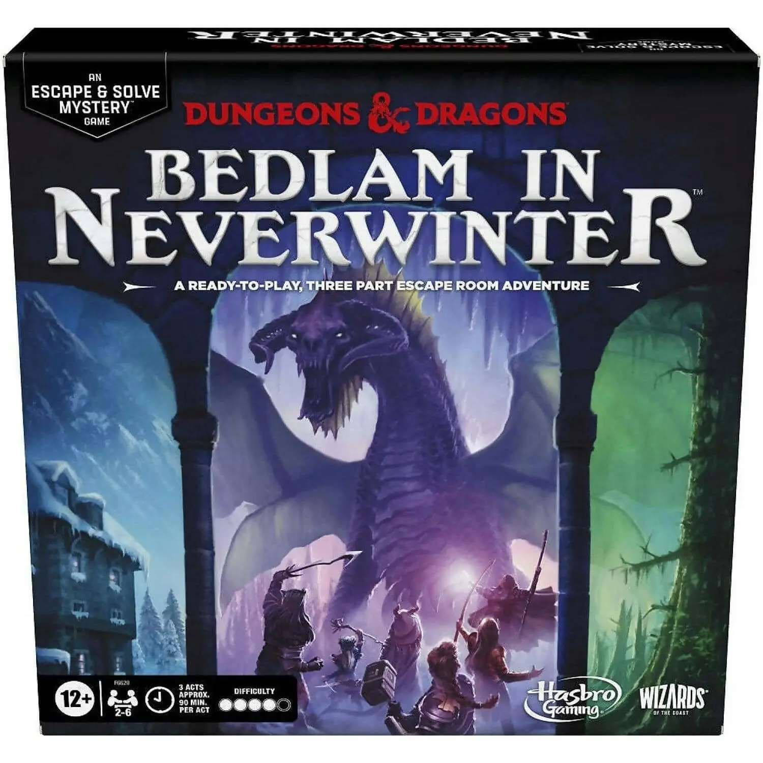 Dungeons And Dragons - Bedlam In Neverwinter An Escape & Solve Mystery Game - Hasbro