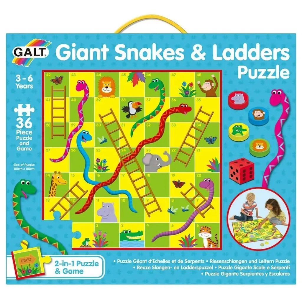 Galt - Giant Snakes And Ladders Puzzle