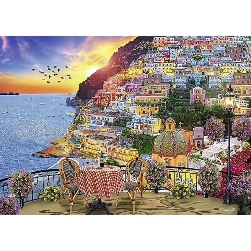 Ravensburger - Positano Italy Jigsaw Puzzle 1000 Pieces