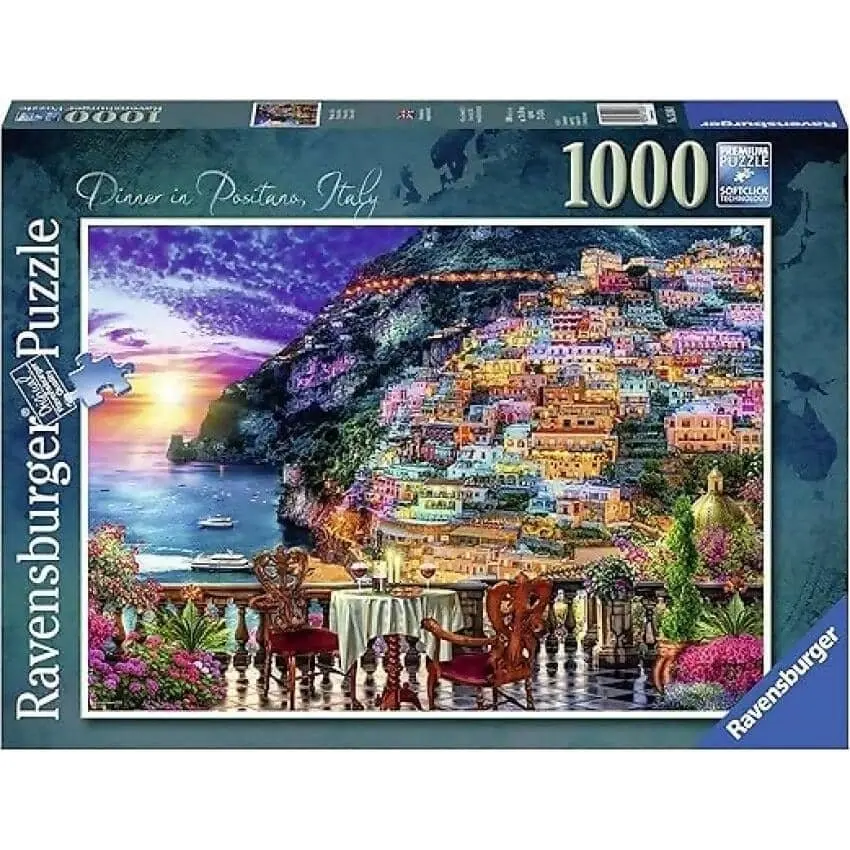 Ravensburger - Positano Italy Jigsaw Puzzle 1000 Pieces