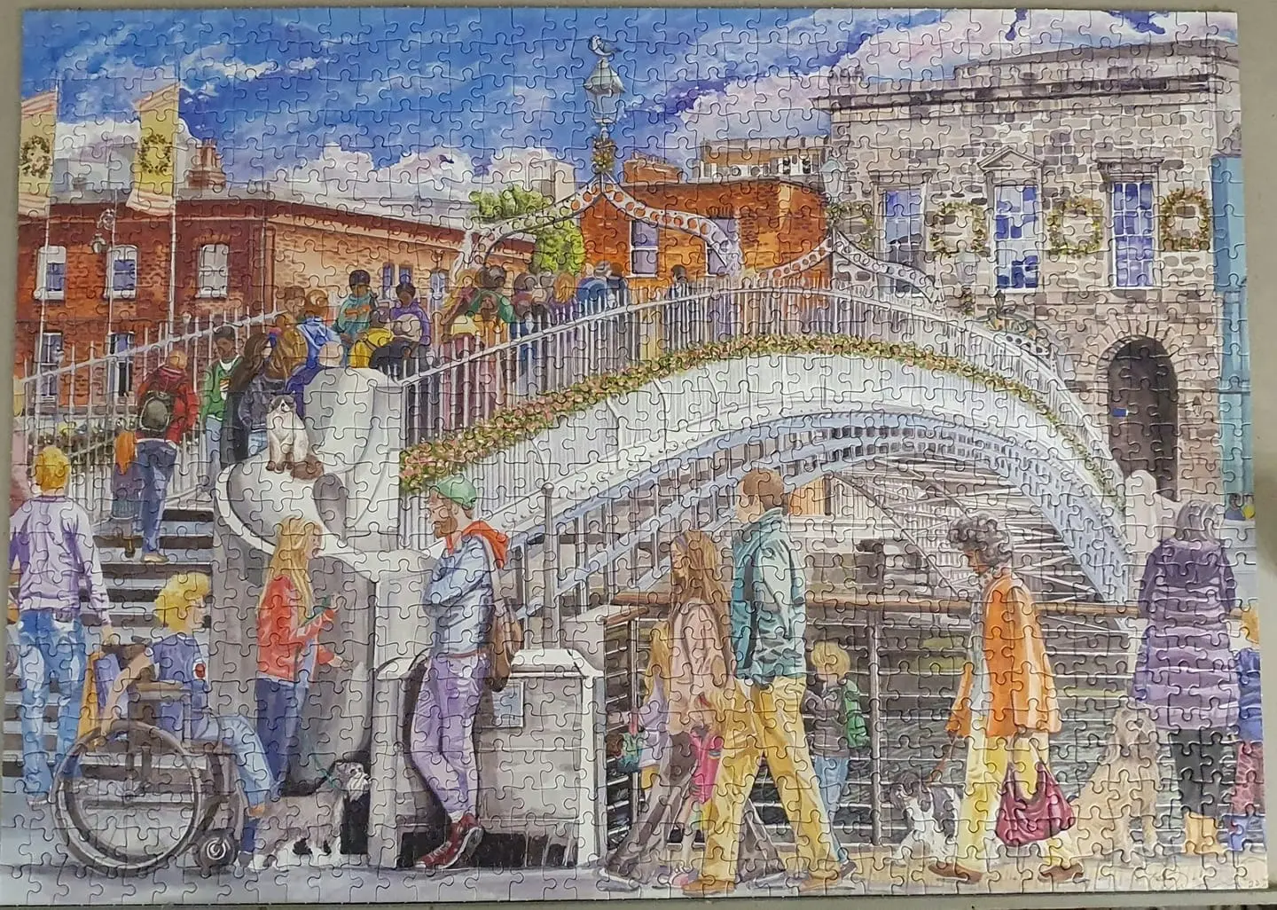 Gibsons - HaPenny Bridge - Jigsaw Puzzle 1000 Pieces