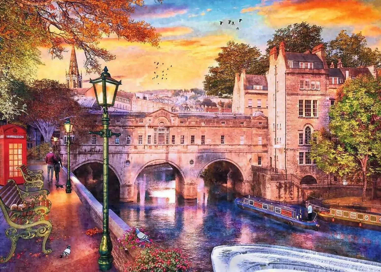 Ravensburger - Bath Romance Jigsaw Puzzle 1000 Pieces