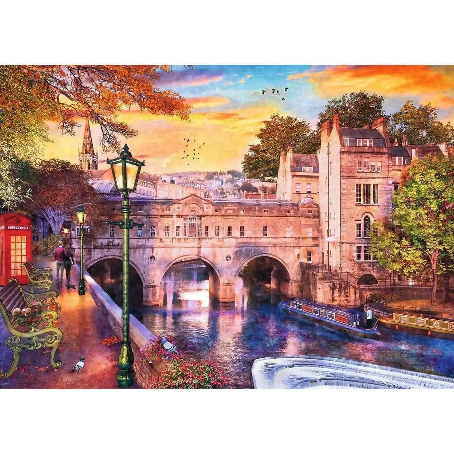 Ravensburger - Bath Romance Jigsaw Puzzle 1000 Pieces