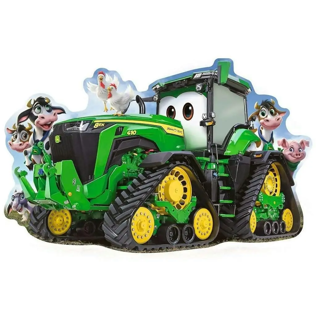 Ravensburger - John Deere Tractor Shaped Floor Jigsaw Puzzle 24 Pieces