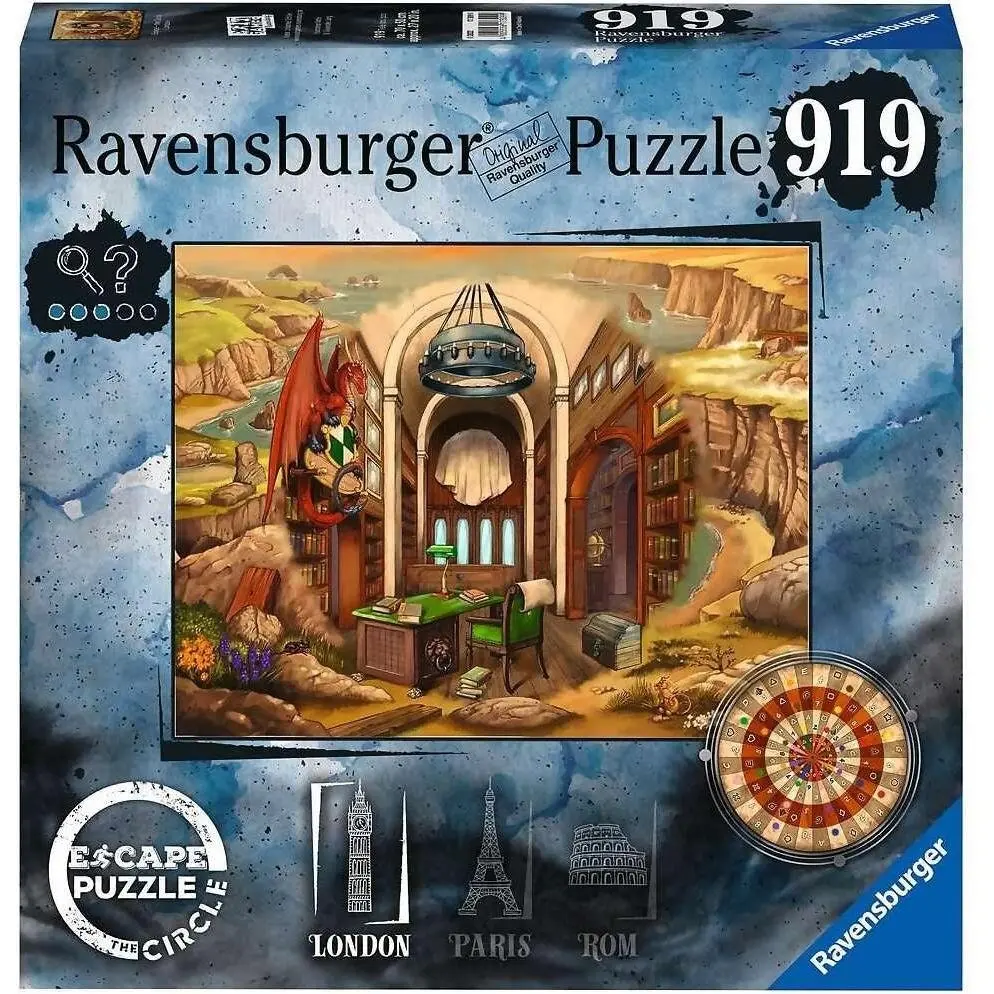 Ravensburger - Escape The Circle London Jigsaw Puzzle 919 Piecess