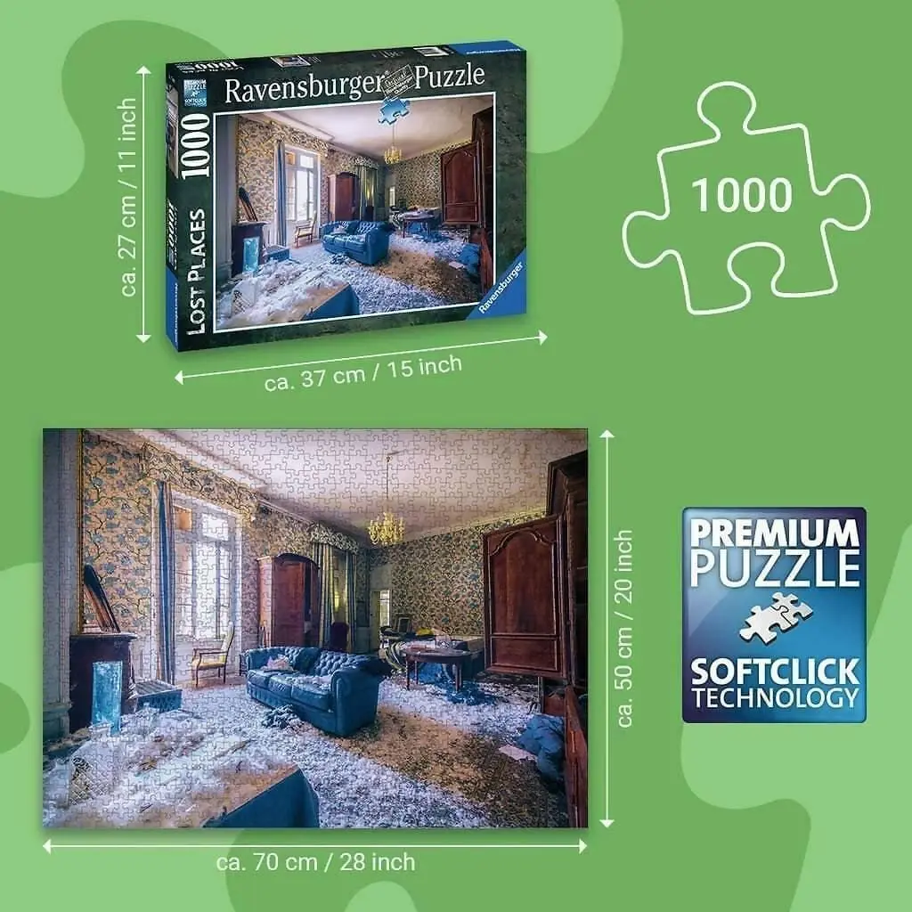 Ravensburger - Dreamy Lost Places Jigsaw Puzzle 1000 Pieces