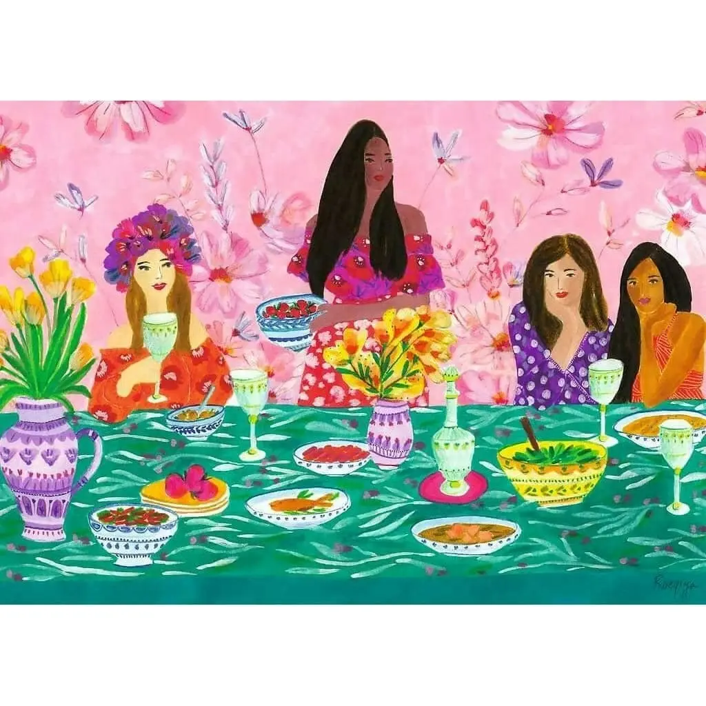 Ravensburger - Ladies Brunch Jigsaw Puzzle 1000 Pieces