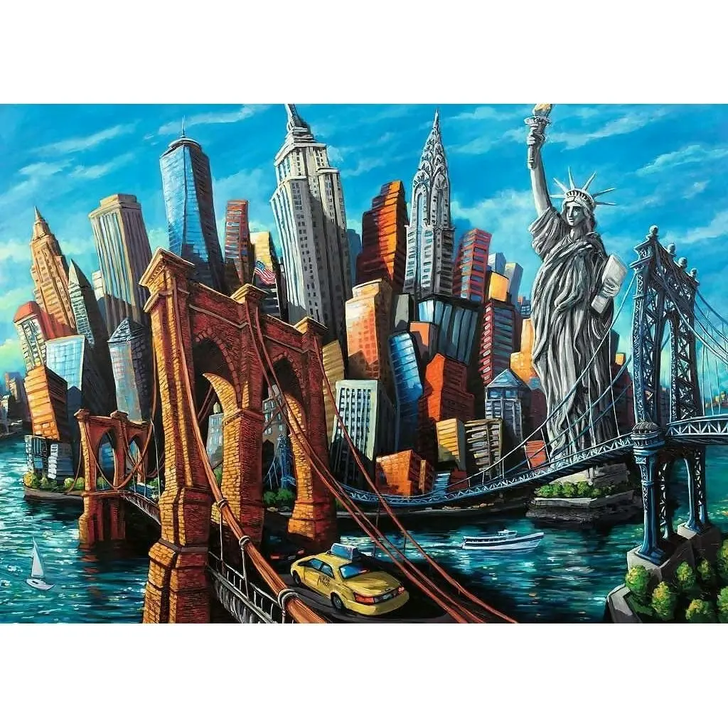 Ravensburger - Welcome To New York 1000 Pieces Jigsaw Puzzle