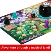 Mattel - Magic 8 Ball Board Games Magical Encounter Cooperative Board Game With Magic 8 Ball