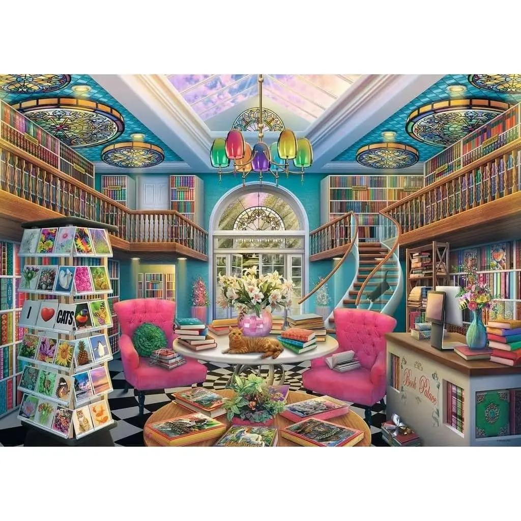 Ravensburger - The Book Palace 1000 Pieces Puzzle