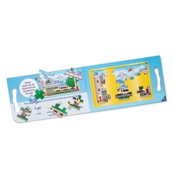 Melissa & Doug - Take Along Magnetic Jigsaw Puzzles - Vehicles