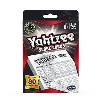 Hasbro Gaming - Yahtzee Score Cards  Hasbro