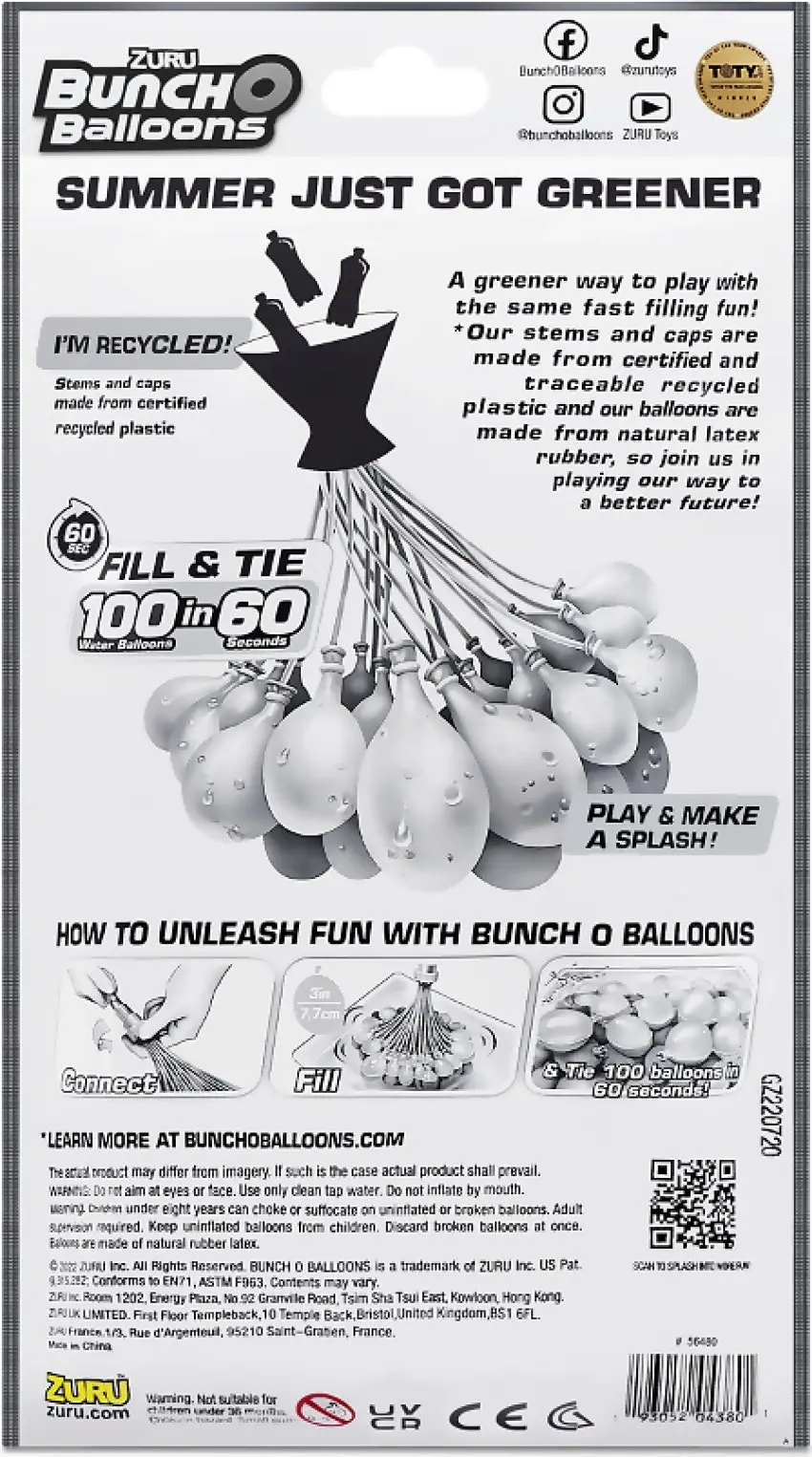 ZURU - Bunch O Balloons Tropical Party 100+