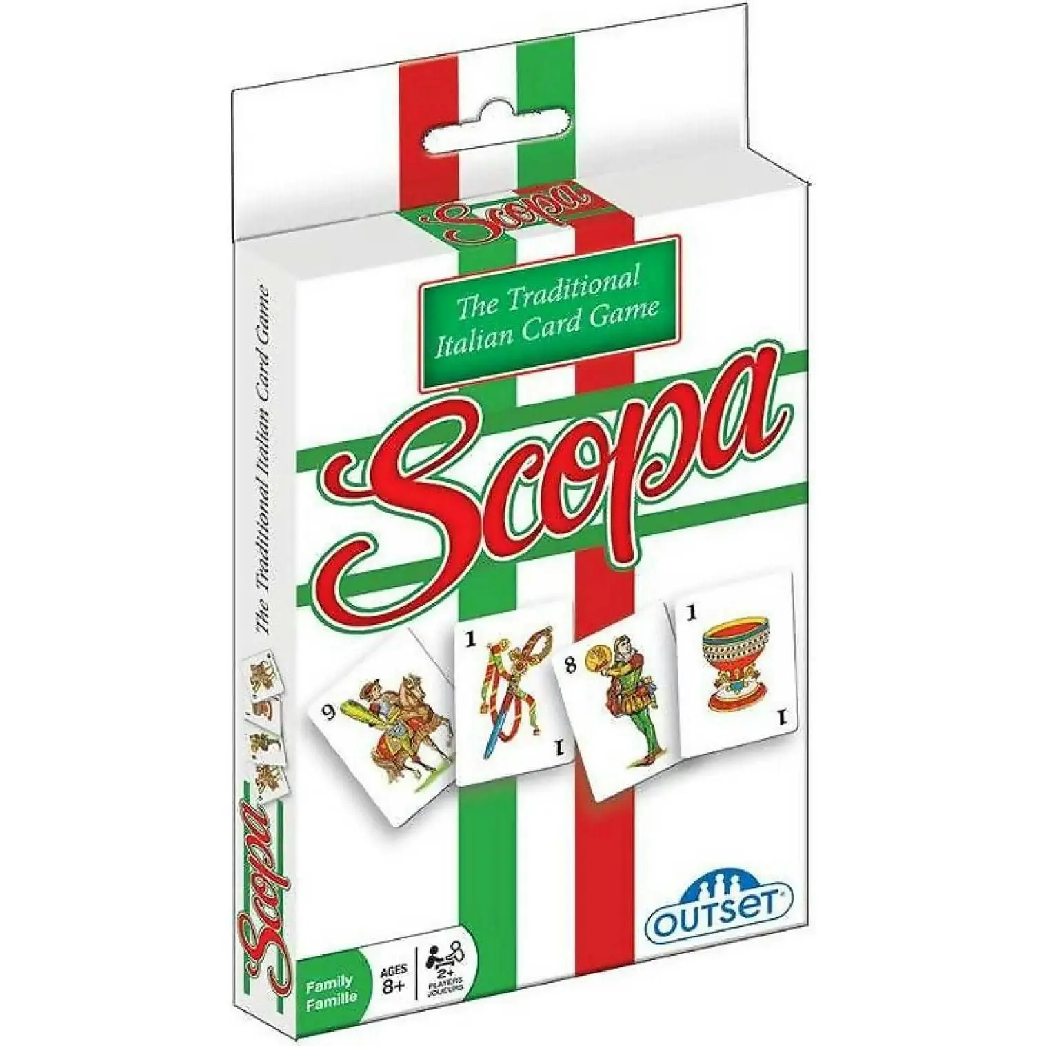 Scopa Traditional Italian Card Game By Outset