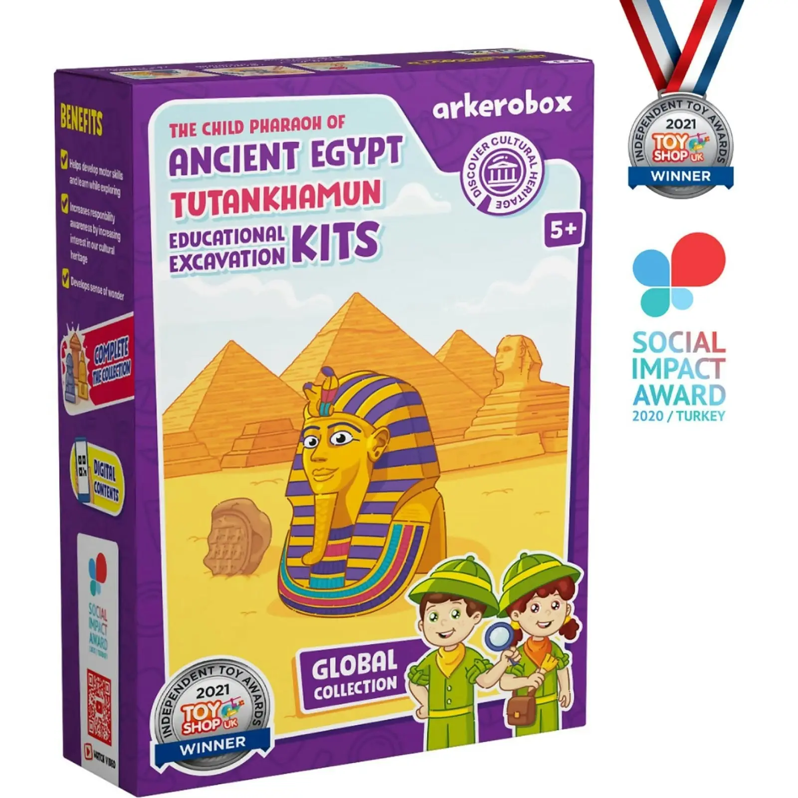 Arkerobox - Tutankhamun Archeological Excavation Kit