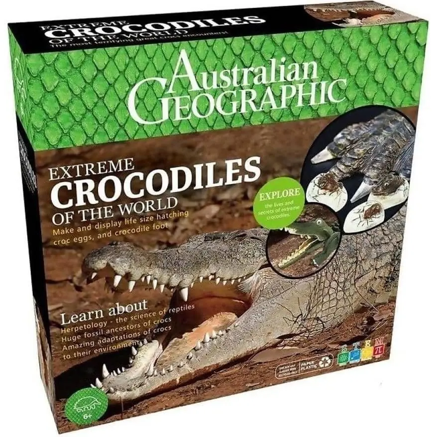 Australian Geographic - Crocodiles Of The World Kit