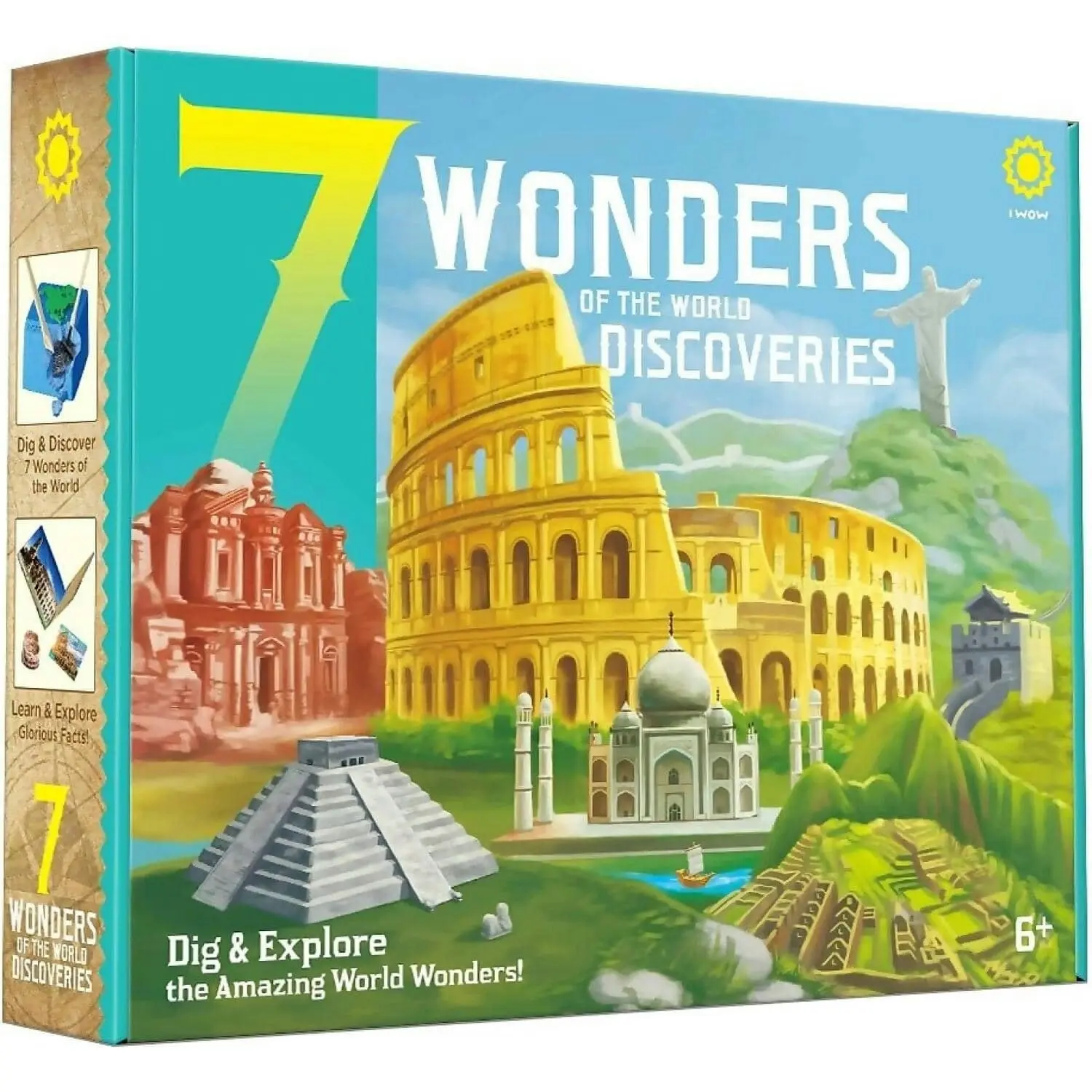 Dig Kit - 7 Wonders Of The World Discoveries - Johnco