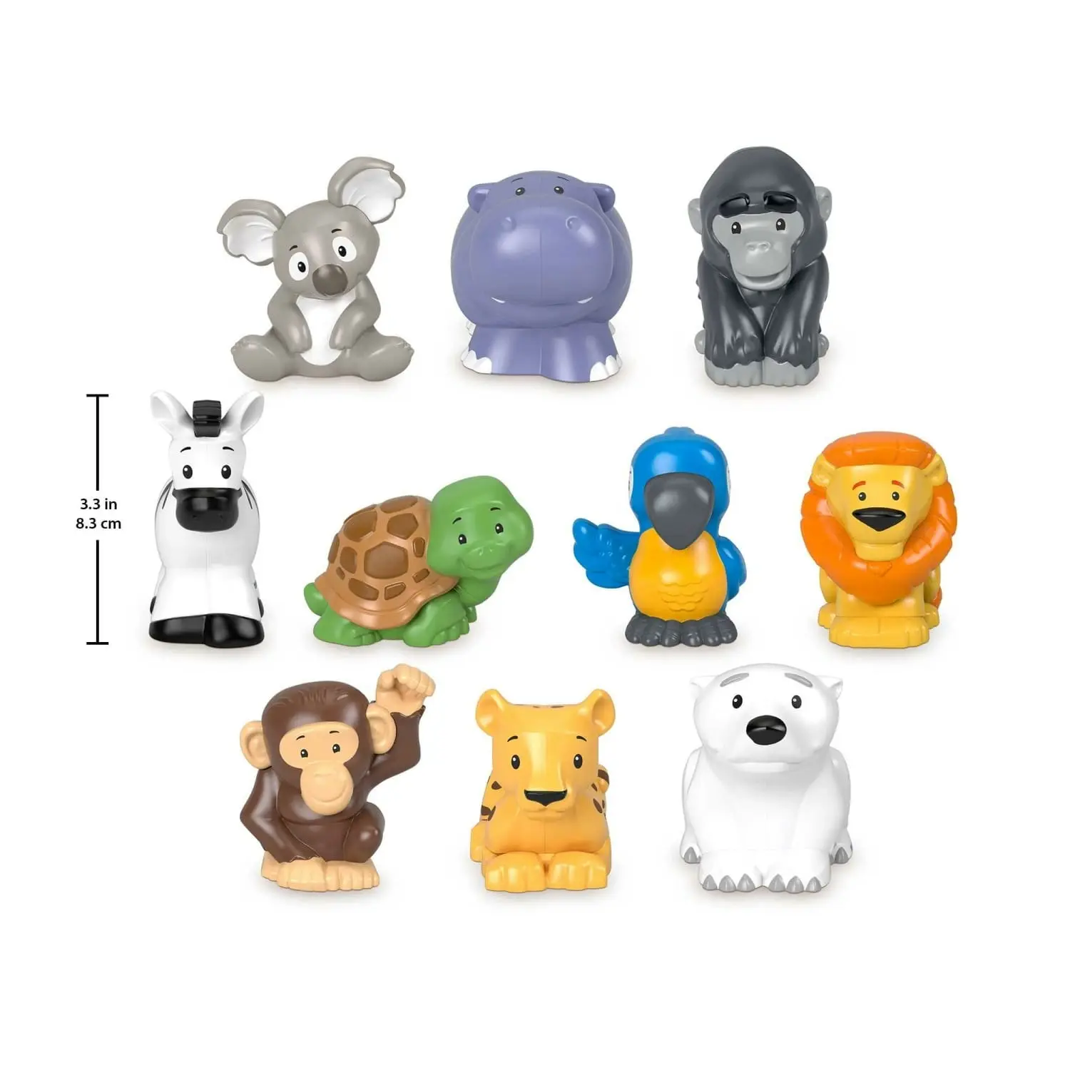 Fisher-Price - Little People 10-piece Animal Figure Set