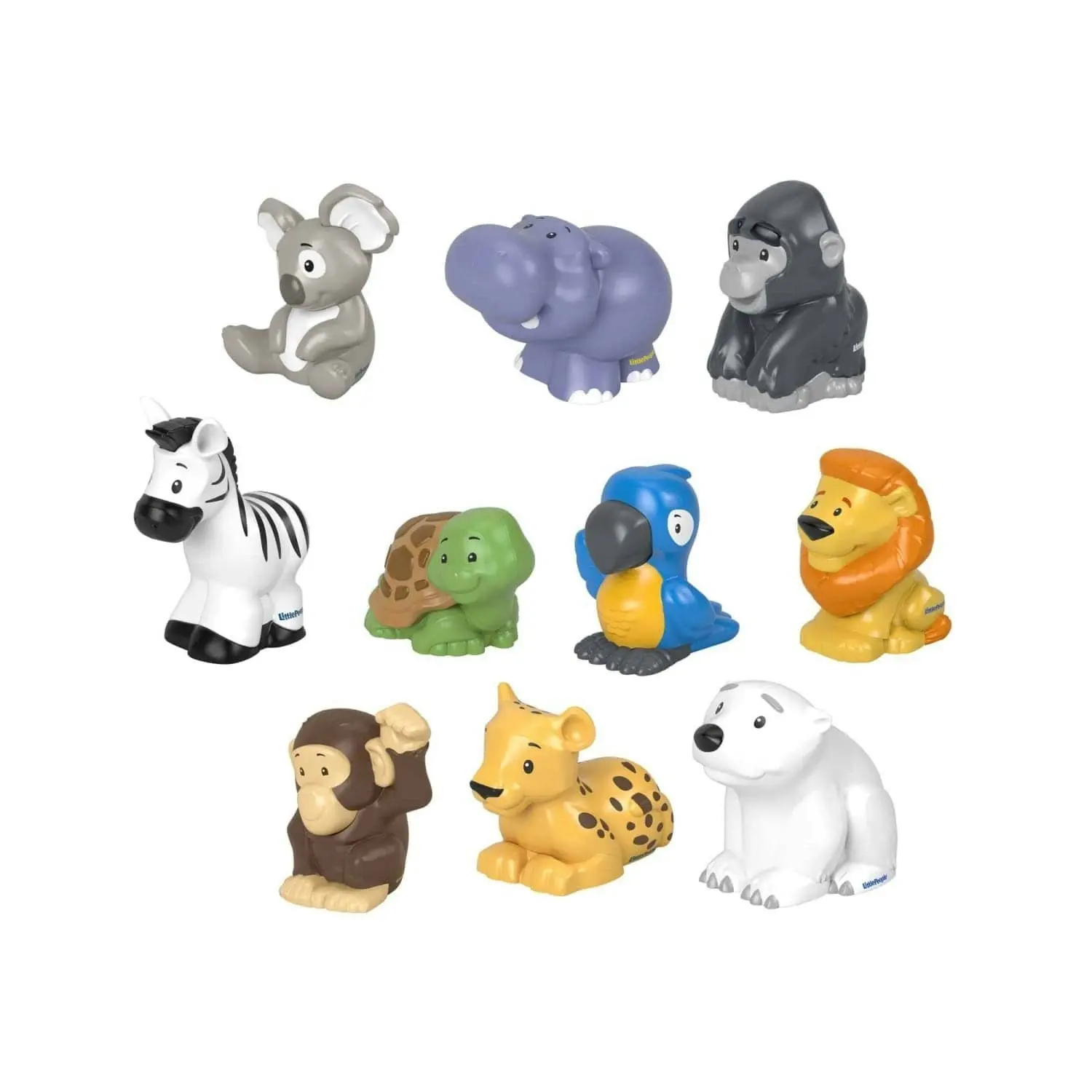 Fisher-Price - Little People 10-piece Animal Figure Set